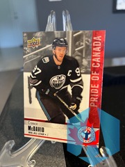 2020 UD National Hockey Card Day Pride Of Canada #CAN-8 Connor McDavid Oilers